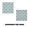 Nature Spring Set of 6 Patio and Deck Tiles Interlocking Pattern Outdoor Flooring Pavers Weather Resistant, Green 437803YAI - alternate 3